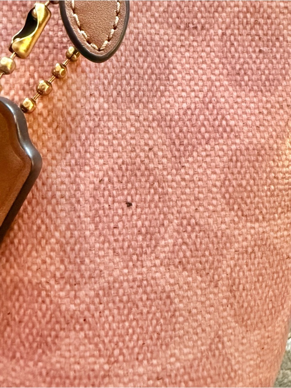 COACH Taxi Tote 21 in Pink Sable - CCD94 - Picture 9 of 12